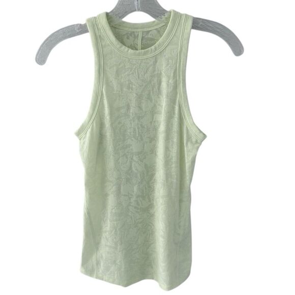 Lululemon Hold Tight Tank Top Jacquard Crumple Mini Jacquard Elixir - Picture 9 of 11